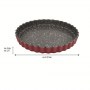 Stoneline | Yes | Quiche and tarte dish | 21550 | 1.3 L | 27 cm | Borosilicate glass | Red | Dishwasher proof - 3